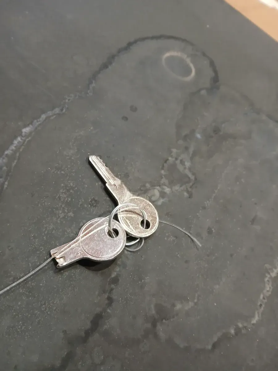 **bottom key broken**Tool Storage 42 in. W x 18 in. D Standard Duty Black Tool Chest Combo - image 6