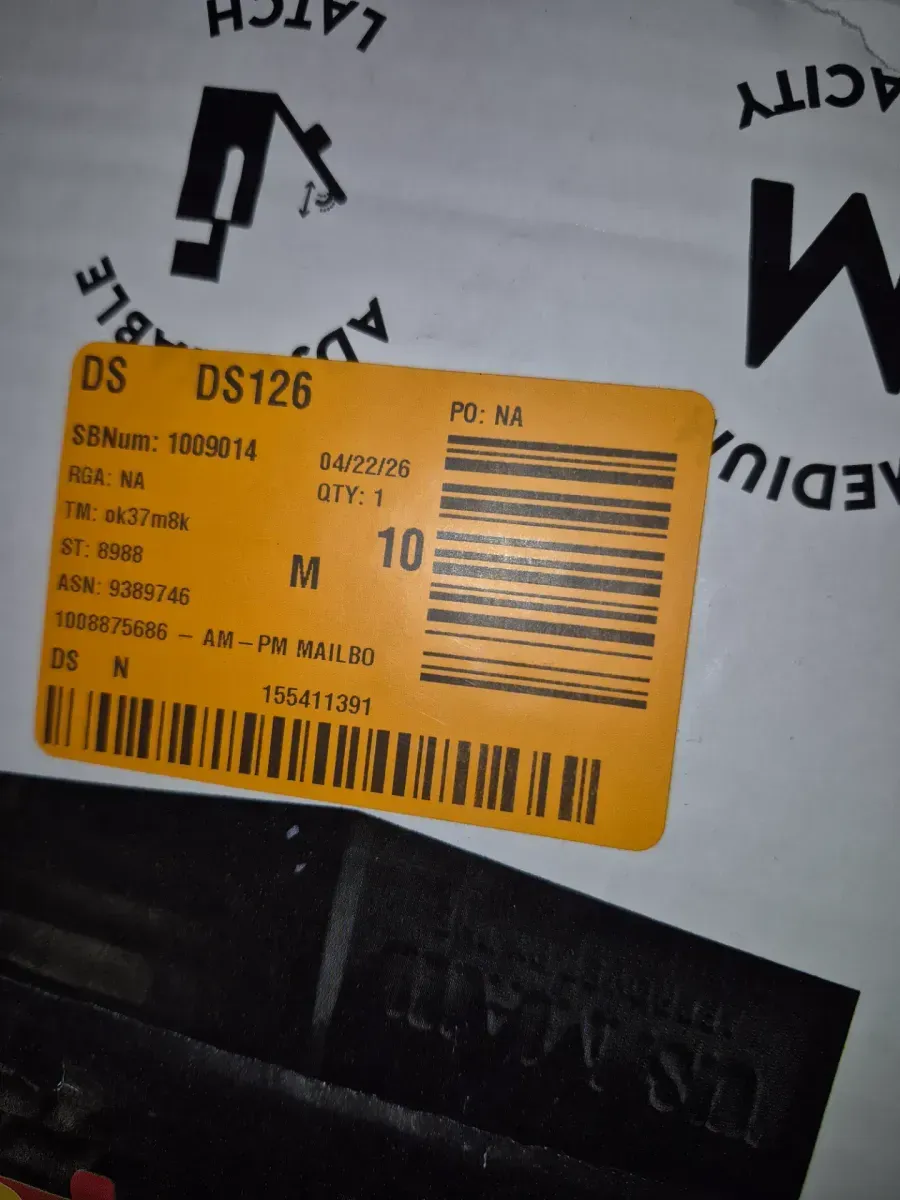 Elite Black Medium Steel Post Mount Mailbox, Aluminum Top Mount Post and 2 lb. PostFix Mix Combo - image 2