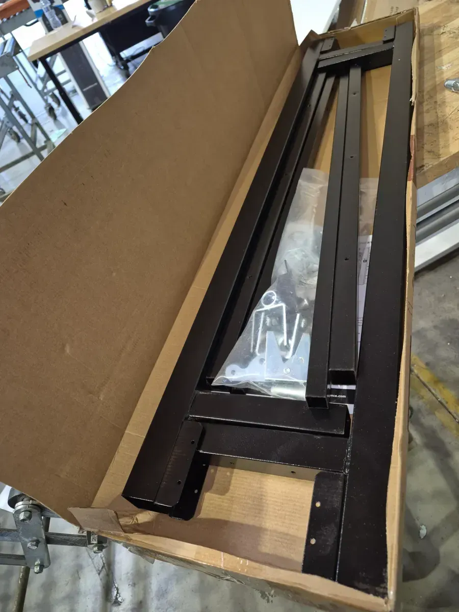 Adjust-a-Gate 36-72 in. W x 45 in. H Steel Gate Frame Kit, Original Medium Width Full Frame Gate Kit - image 4