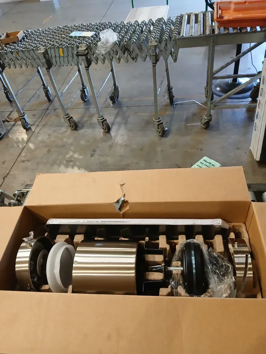 Scenic 52 in. Integrated LED Indoor Brushed Nickel Hugger Ceiling Fan with Reversible Motor & Reversible Blades Included - image 3