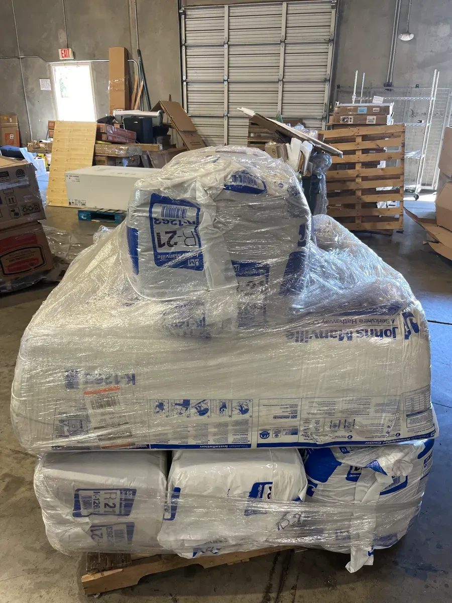 ***Pack of 7***Johns Manville R-21 Kraft Faced Fiberglass Insulation Batt 15 in. W × 93 in. L - image 3