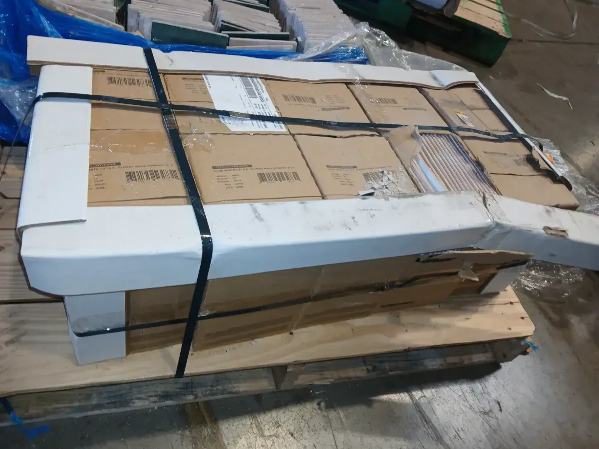 *** Pallet  of 10 case (106.4 sq. ft./Case) *** Cloe Subway Glossy White 2.5 in. x 8 in. Handmade-Look Ceramic Wall Tile (10.64 sq. ft./Case) - image 4