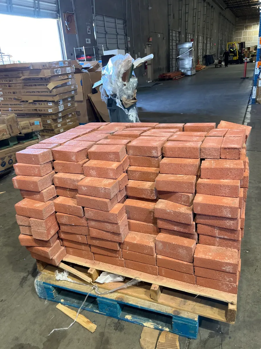 Holland 7.87 in. L x 3.94 in. W x 1.77 in. H Red Concrete Paver (672-Pieces/145 sq. ft./Pallet) - image 2