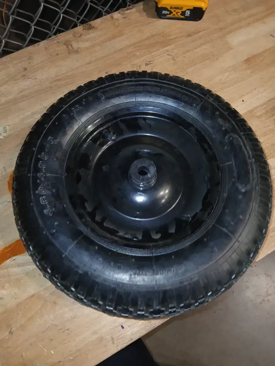 16 in. Pneumatic Universal Wheelbarrow Tire - image 4