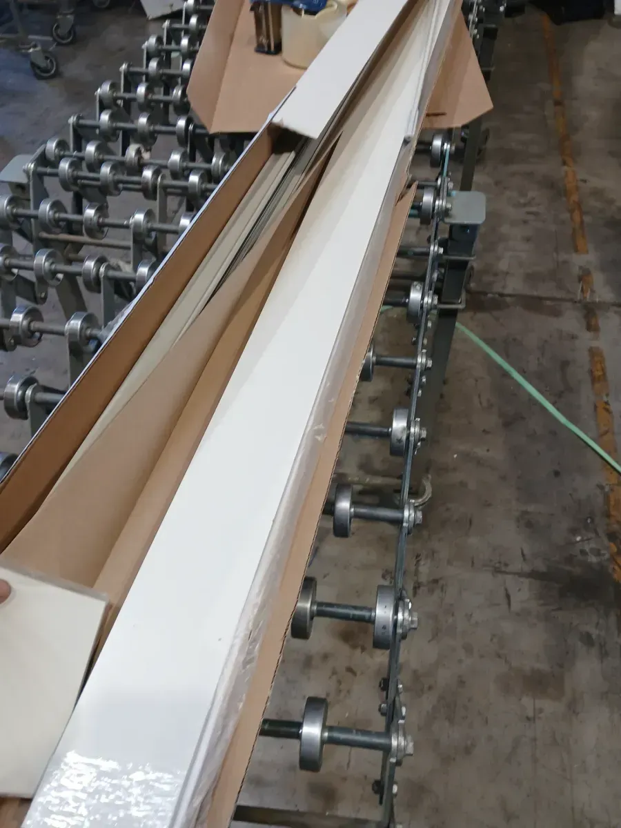 Crown White Cordless Room Darkening Vertical Blinds for Sliding Doors Kit with 3.5 in. Slats - 78 in. W x 84 in. L - image 4