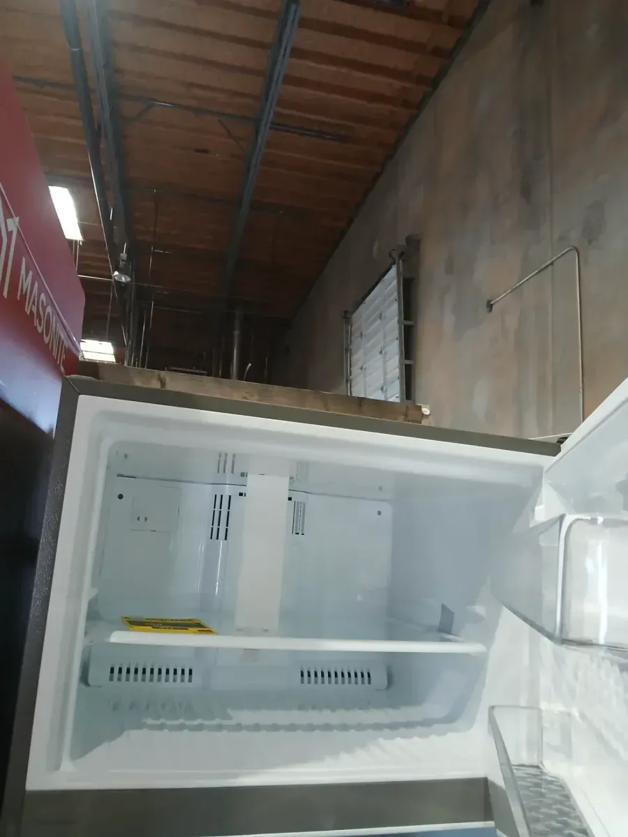 24 in. W 11 cu. ft. Counter Depth Top Freezer Refrigerator in PrintProof Stainless Steel Look - image 4