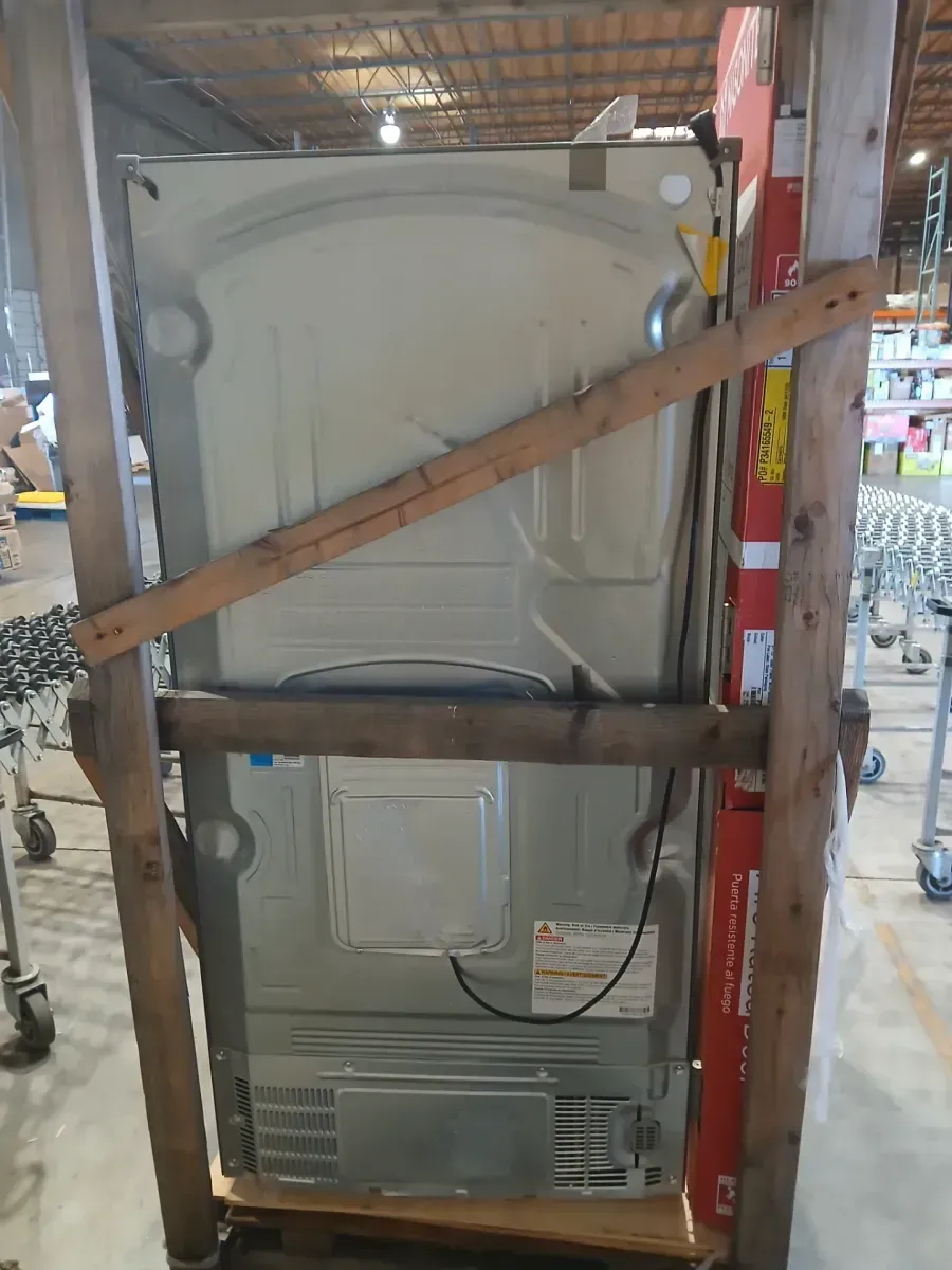 24 in. W 11 cu. ft. Counter Depth Top Freezer Refrigerator in PrintProof Stainless Steel Look - image 6