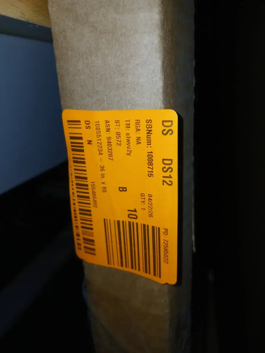 36 in. x 80 in. x 1-3/8 in. Clear Glass 1-Lite White Finished Solid Wood Core French Interior Door Slab - image 4