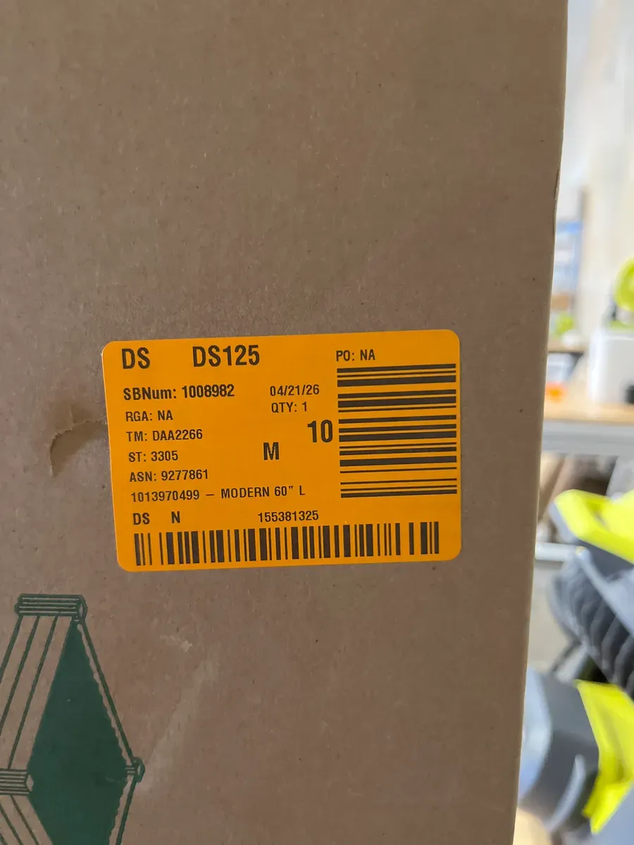 Modern 60 in. L x 84 in. H Cedar Wood Trellis, Golden Brown - image 3