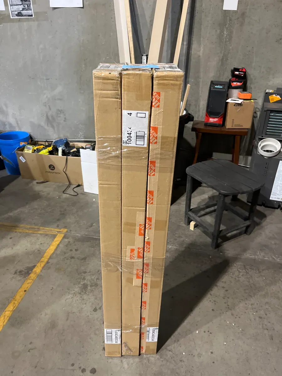 ***Pack of 3***White Cordless Faux Wood Blinds for Windows with 2 in. Slats - 42.5 in. W x 54 in. L (Actual Size 42 in. W x 54 in. L) - image 5