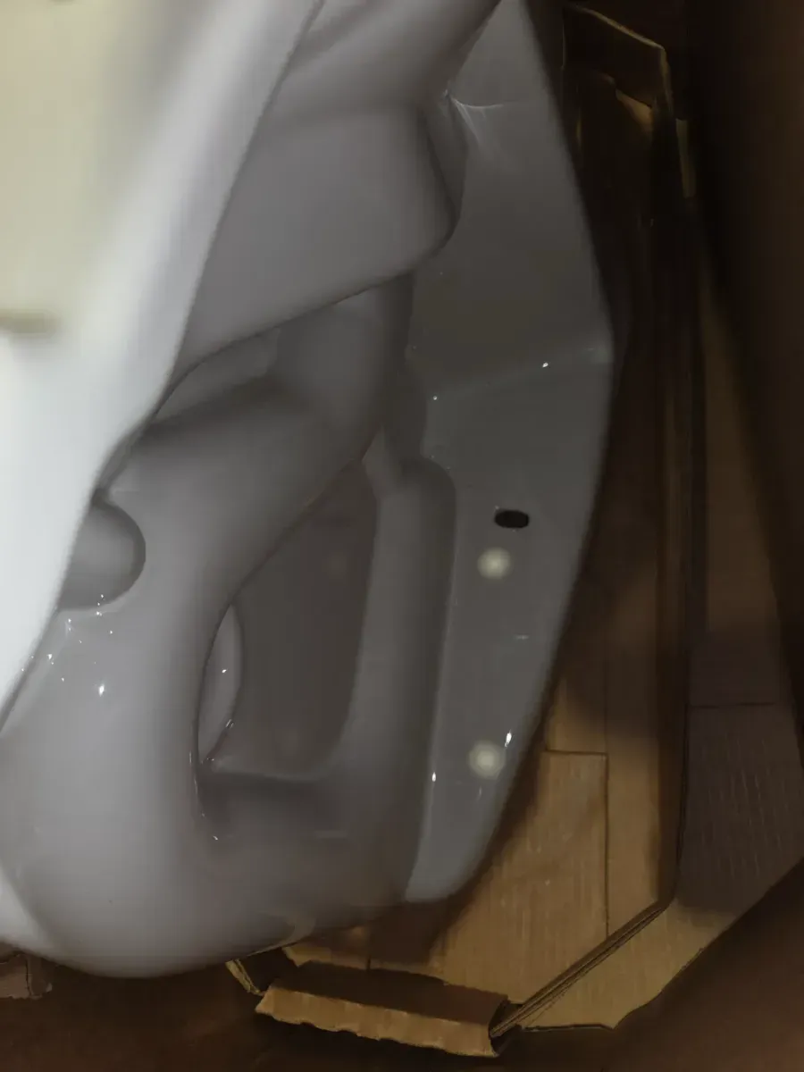 Purewash E525 Heated Bidet Seat and Joist 1.28 GPF Elongated Toilet Combo - image 3