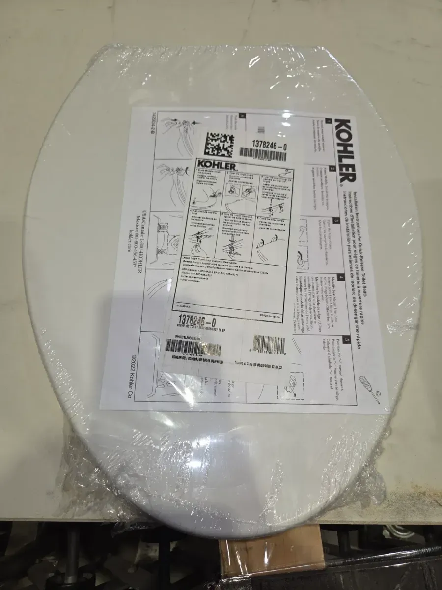 Purewash E525 Heated Bidet Seat and Joist 1.28 GPF Elongated Toilet Combo - image 5