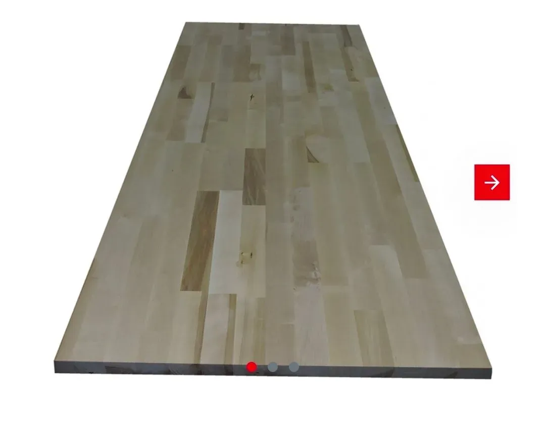 1.5" x 25" x 72'' Birch Workbench - image 1