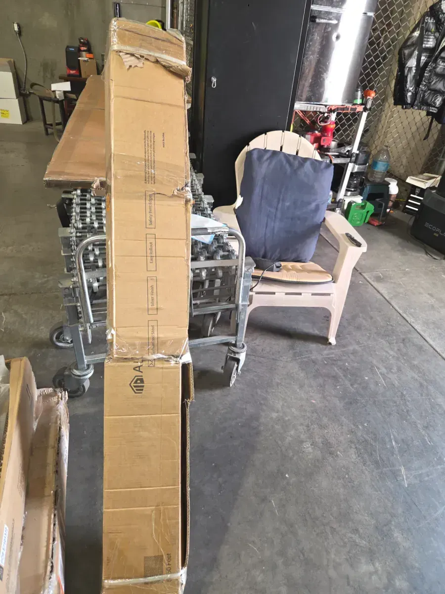 Galvanized Steel Chain Link Fence - Complete Kit - 5 x 50 ft. 11.5 AW Gauge - image 4