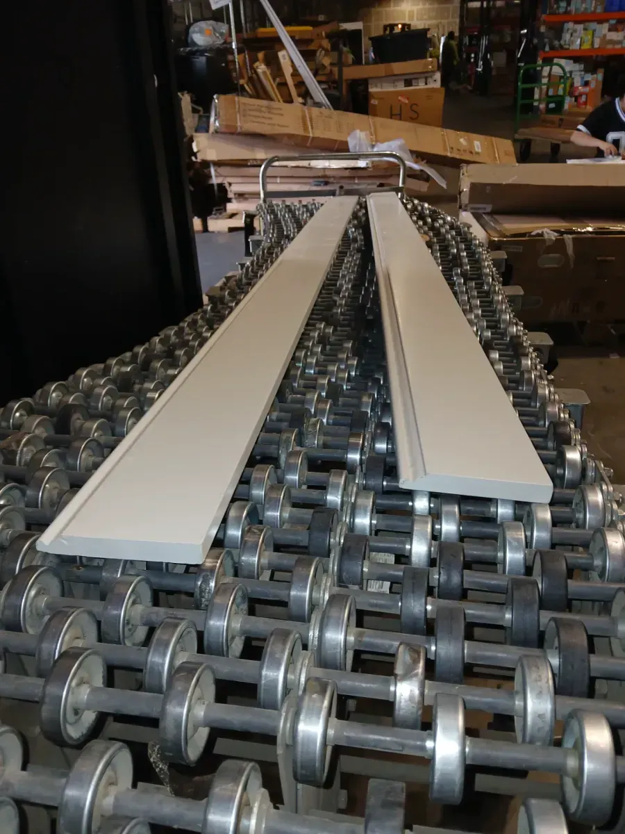 *** Pack of 2 ***  Avondale/Leyton 4.5 in. W x 91.5 in. H Base Moulding in Antique White - image 4