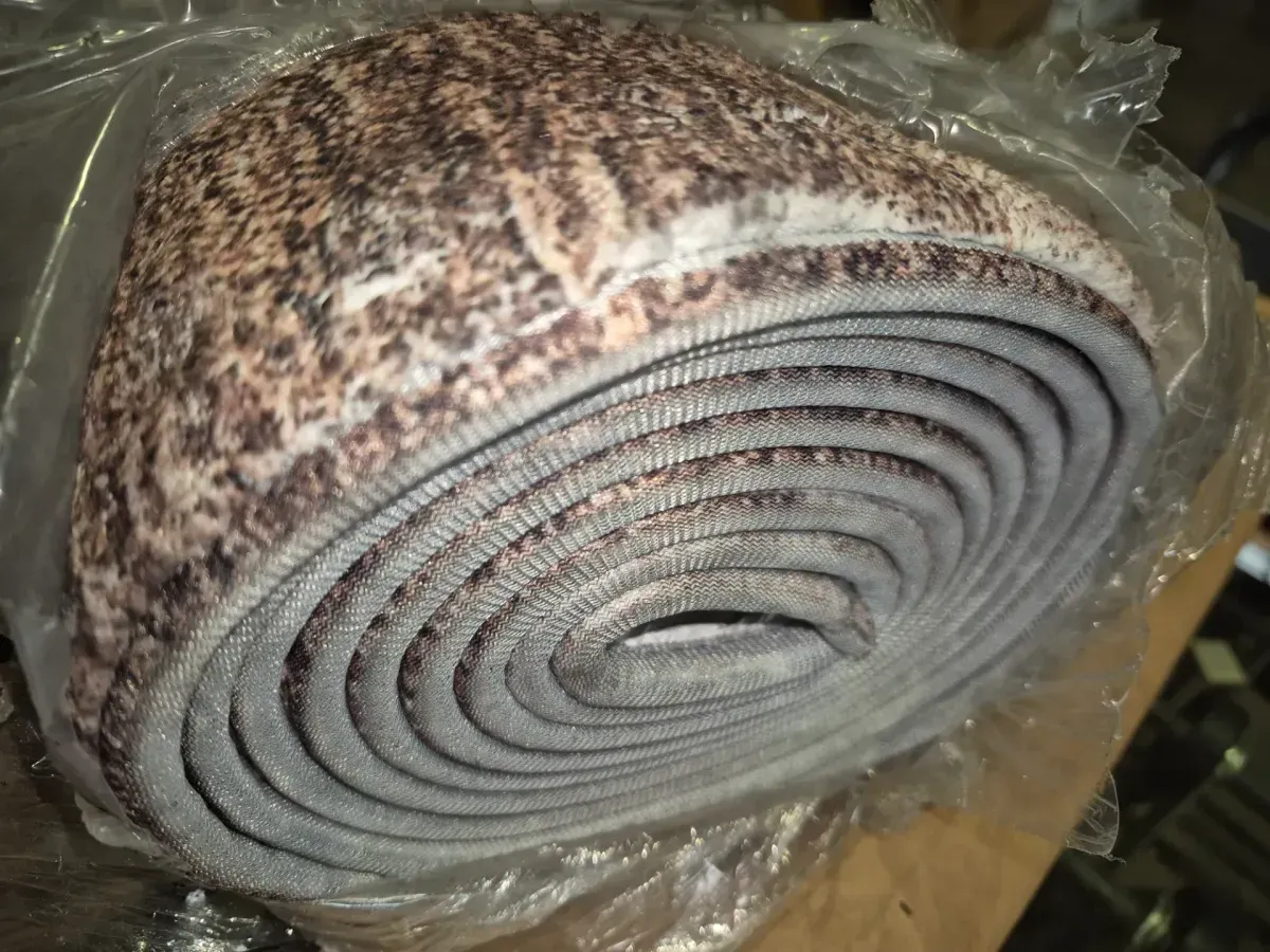 Mayfield Premium Machine Washable Abstract AMF1202 Brown 8 ft. x 10 ft. Area Rug - image 3