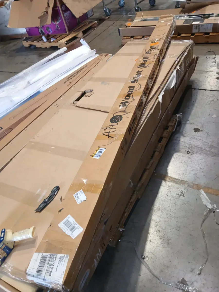 Walnut 2/3 in. x 1/2 ft. x 8-1/2 ft. Slat Solid Wood Decorative Wall Paneling for Interior, 4-Pack Covers 16 sq. ft. - image 5