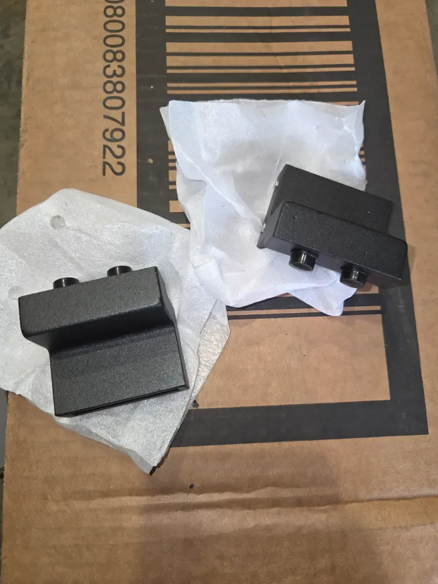 34 in. x 96 in. White Painted Composite MDF Paneled Interior Sliding Barn Door with Hardware Kit - image 6