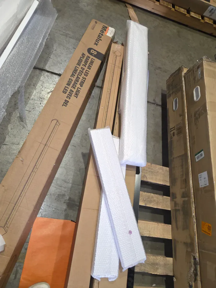 34 in. x 96 in. White Painted Composite MDF Paneled Interior Sliding Barn Door with Hardware Kit - image 10