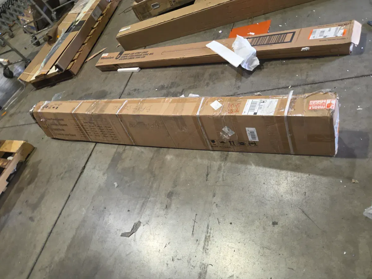 34 in. x 96 in. White Painted Composite MDF Paneled Interior Sliding Barn Door with Hardware Kit - image 11