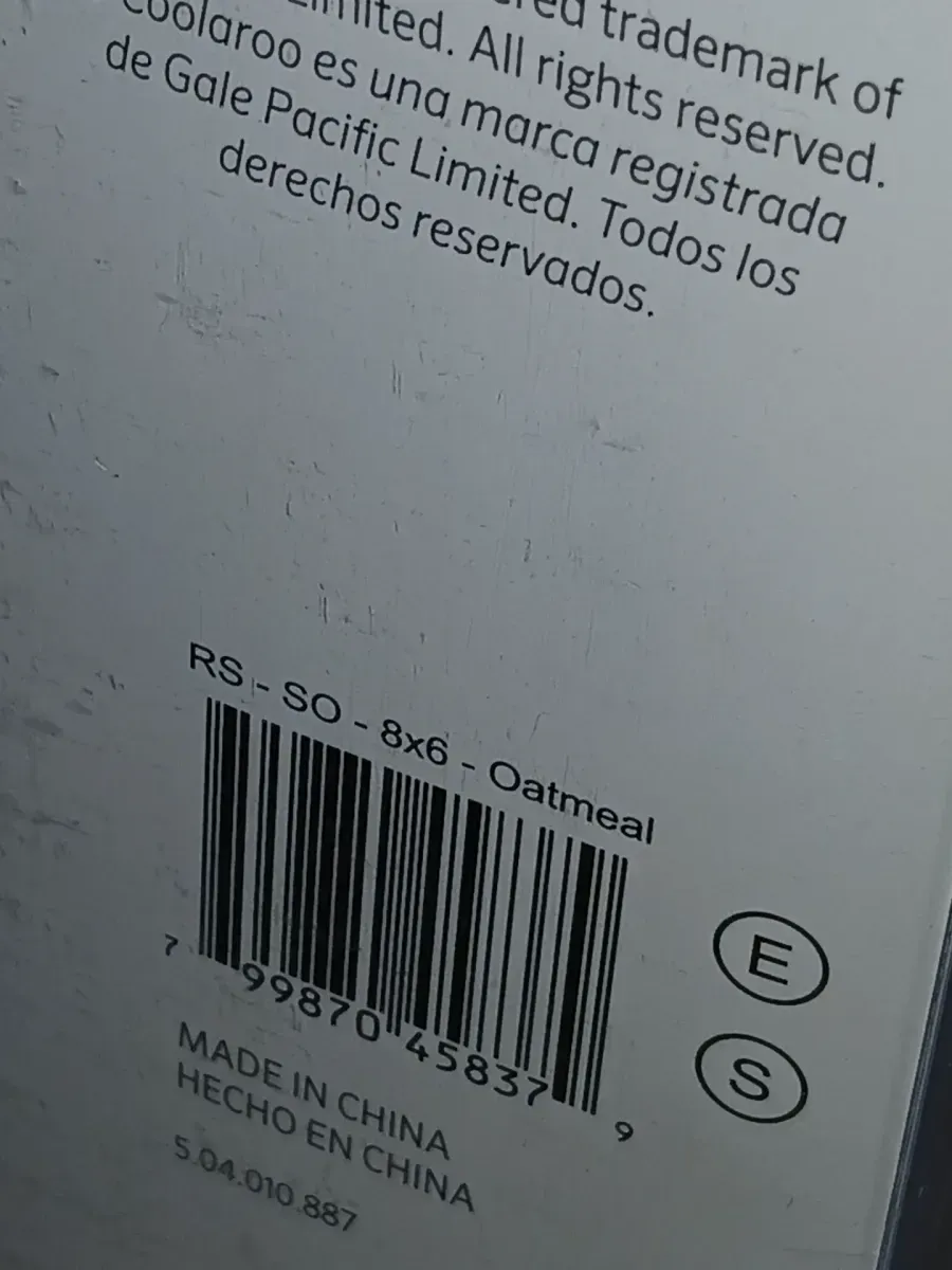 Oatmeal Cordless Light Filtering Fade Resistant Fabric Exterior Roller Shade 96 in. W x 72 in. L - image 6
