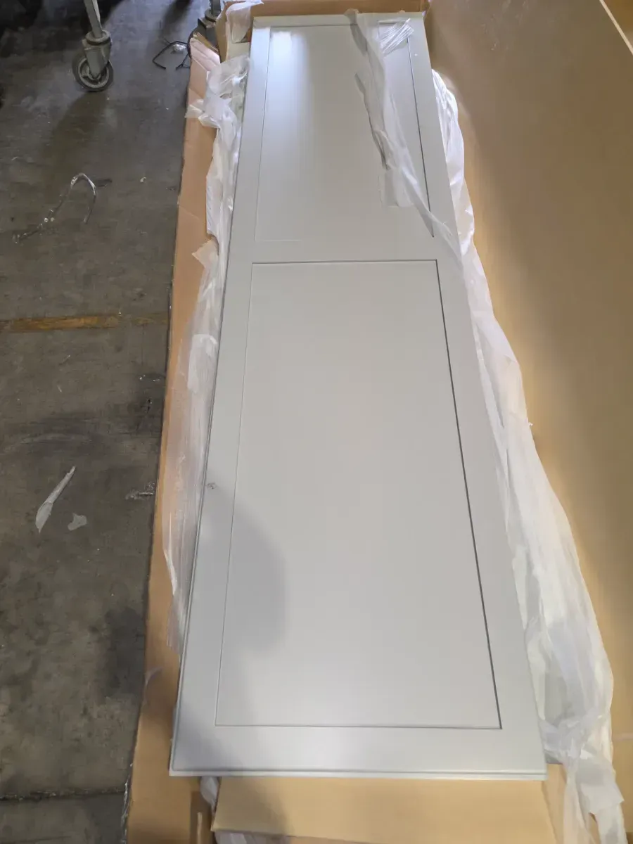 Avondale 24 in. W x 96 in. H x 24 in. D Ready To Assemble Plywood Shaker Utility Pantry Cabinet in Dove Gray - image 4