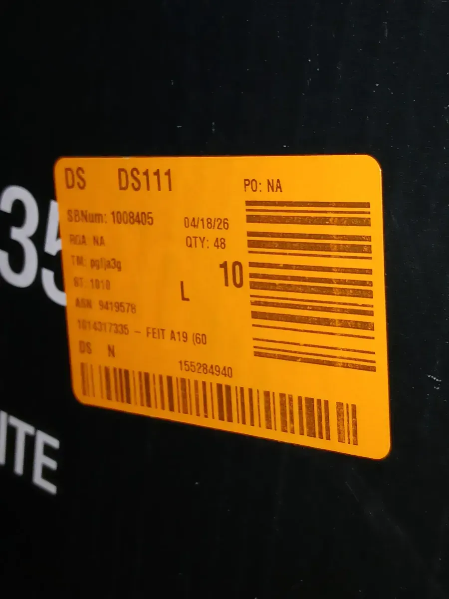 *** pack of 48 *** 60-Watt Equivalent A19 Dimmable 90 CRI E26 LED Light Bulb Selectable White (2700K/3000K/3500K/4000K/5000K) 4-Pack - image 6