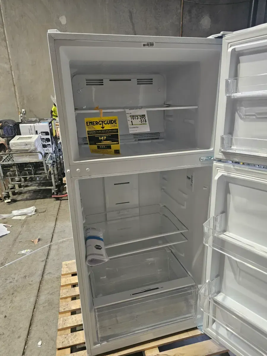 14.2 cu. ft. Top Freezer Refrigerator in White, Garage Ready - image 8