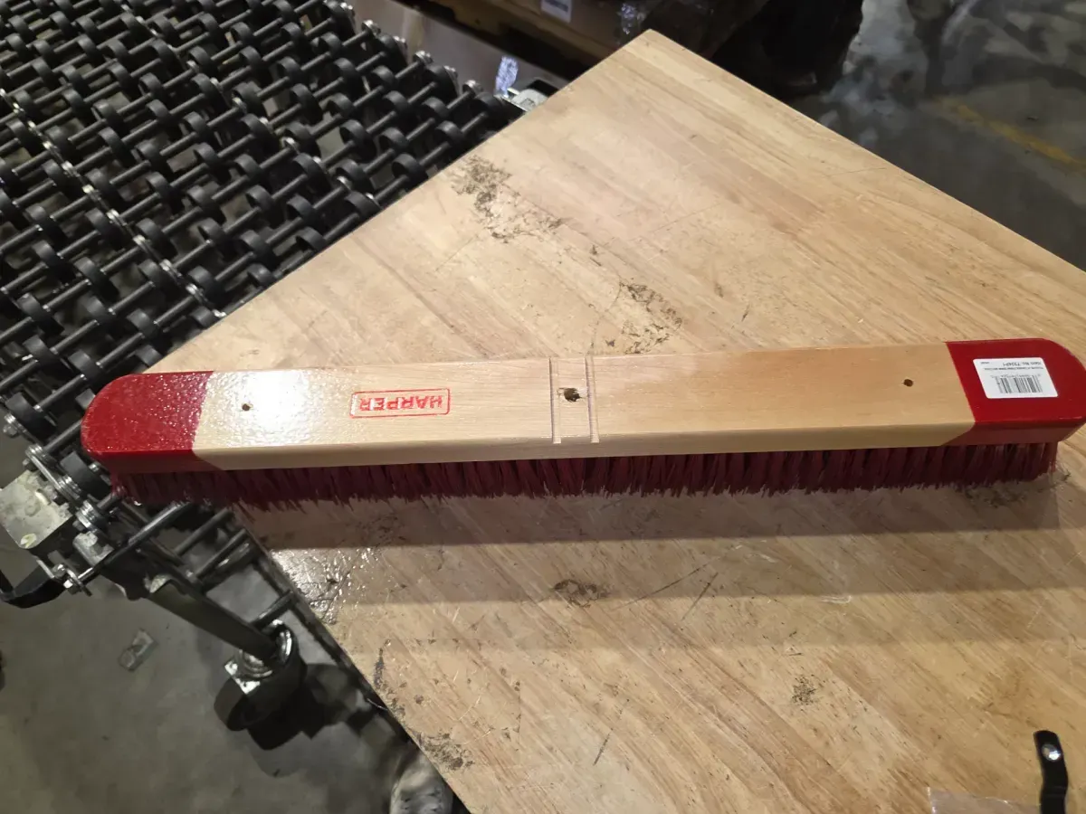 24 in. Easy to Assemble Outdoor Push Broom - image 5