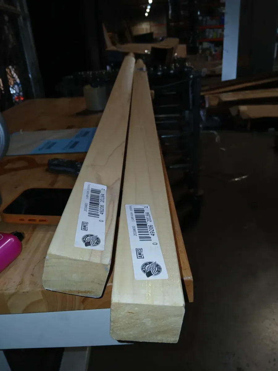 60 in. Hardwood Wheelbarrow Handle (Pack of 2) - image 3