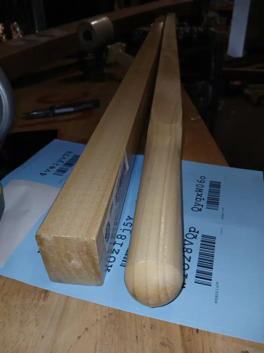 60 in. Hardwood Wheelbarrow Handle (Pack of 2) - image 3