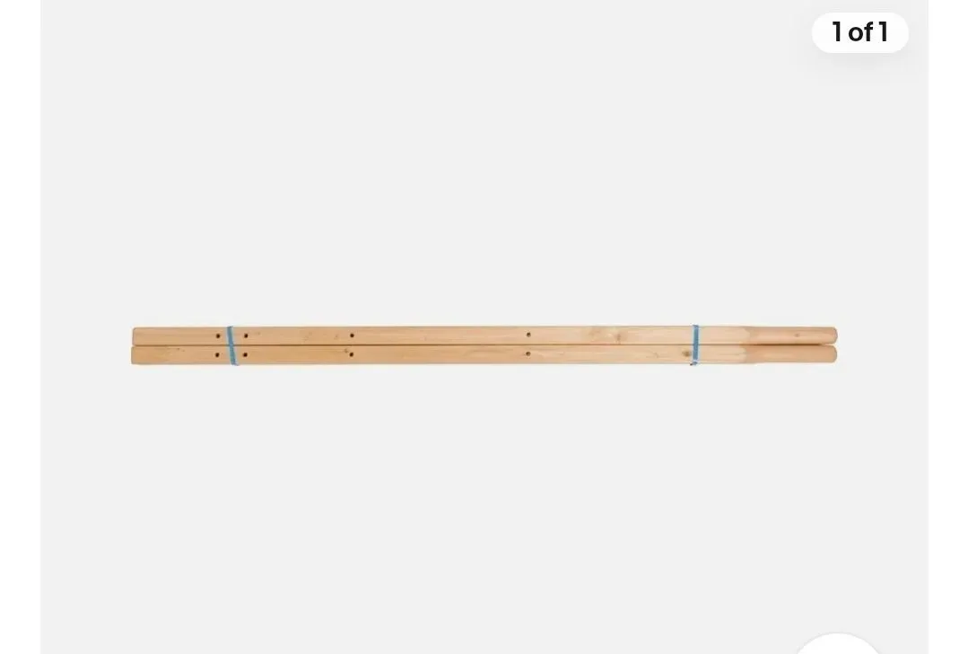 Jackson M Series Replacement Wheelbarrow Handles - 221100, Brown - image 1