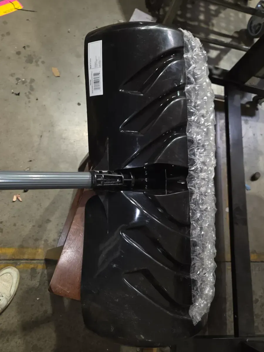 38.3 in. Steel Handle Plastic Snow Shovel (Pack of 2) - image 2