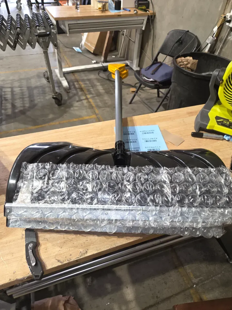 38.3 in. Steel Handle Plastic Snow Shovel (Pack of 2) - image 3