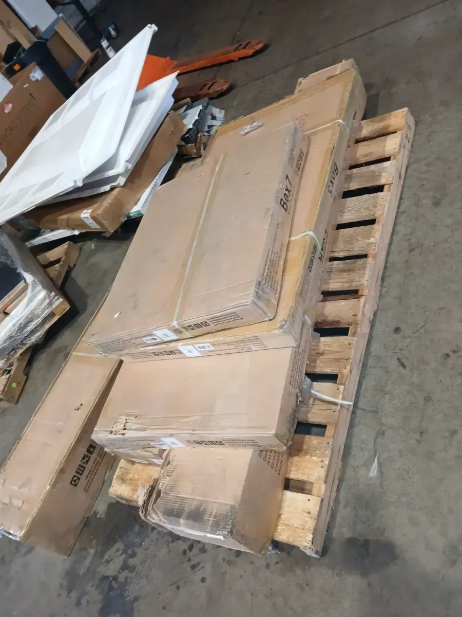 *** Box number 3 is missing ***  GAZEBEST 14 ft. x 24 ft. Double Galvanized Steel Roof Aluminum Frame Outdoor Patio Hardtop Gazebo with Netting and Curtains - image 4