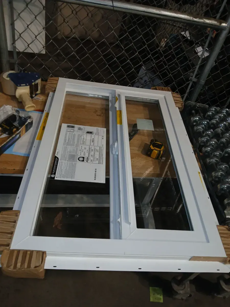 Ply Gem 59.5 in. x 79.5 in. Classic Series White Vinyl Right-Hand Sliding Patio Door with HPSC Glass, Screen Included - image 3