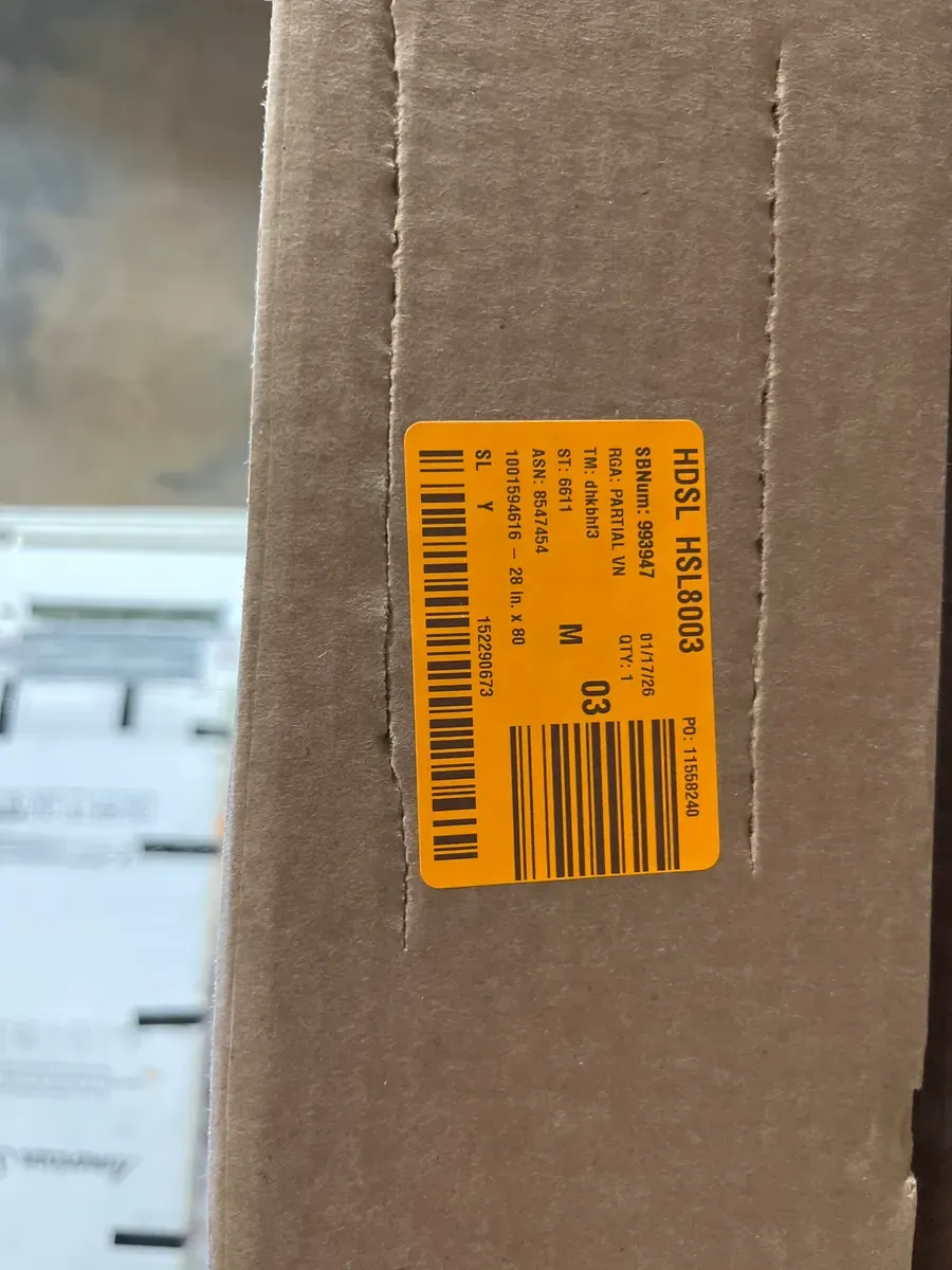 30 in. x 80 in. Right-Handed Interior Door and 3/4 in. x 2 1/4 in. x 96 in. MDF Casing (5-Pack) Bundle - image 5