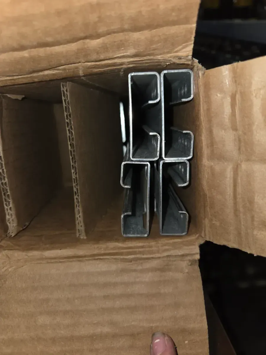 Johnson Hardware Soft Close and Open 1500 28 in. to 36 in. x 80 in. Steel Upright Universal Pocket Door Frame for 2 in. x 4 in. Stud Wall - image 3