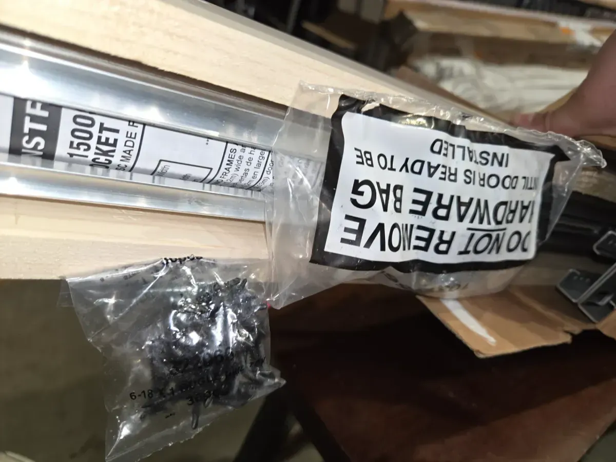 Johnson Hardware Soft Close and Open 1500 28 in. to 36 in. x 80 in. Steel Upright Universal Pocket Door Frame for 2 in. x 4 in. Stud Wall - image 5