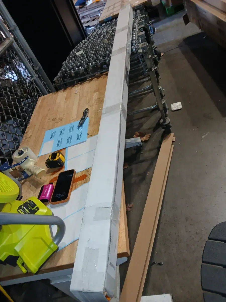 Crown Alabaster Cordless Room Darkening Vertical Blinds for Sliding Doors Kit with 3.5 in. Slats - 78 in. W x 84 in. L - image 5