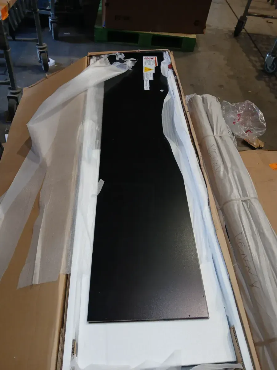 Dark Brown Wood 47.25 in. Storage CabInet Sideboard Buffet with Adjustable Pine Legs and 2-Doors - image 2