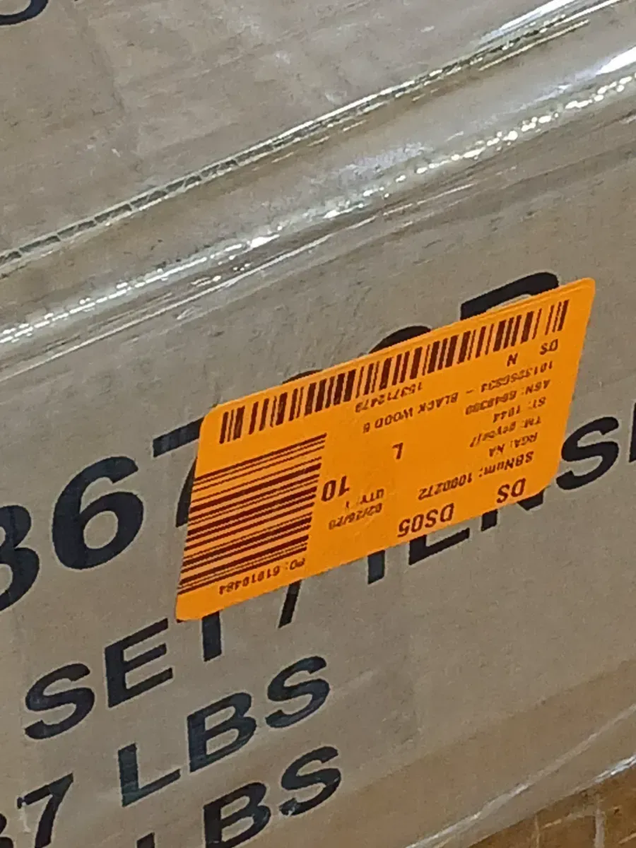 Dark Brown Wood 47.25 in. Storage CabInet Sideboard Buffet with Adjustable Pine Legs and 2-Doors - image 6