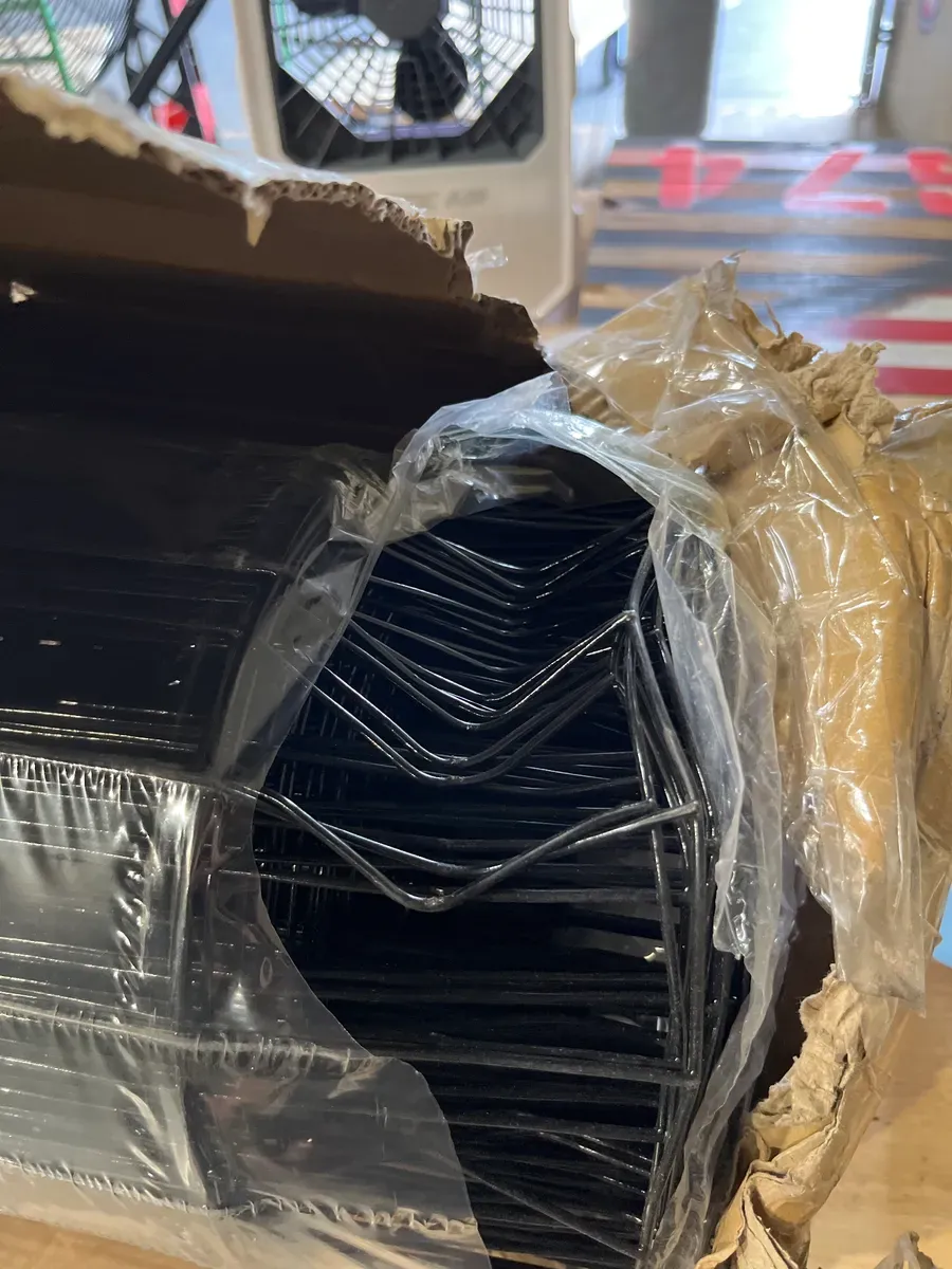 6 ft. x 50 ft. 14-Gauge Black PVC-Coated Welded Wire - image 3