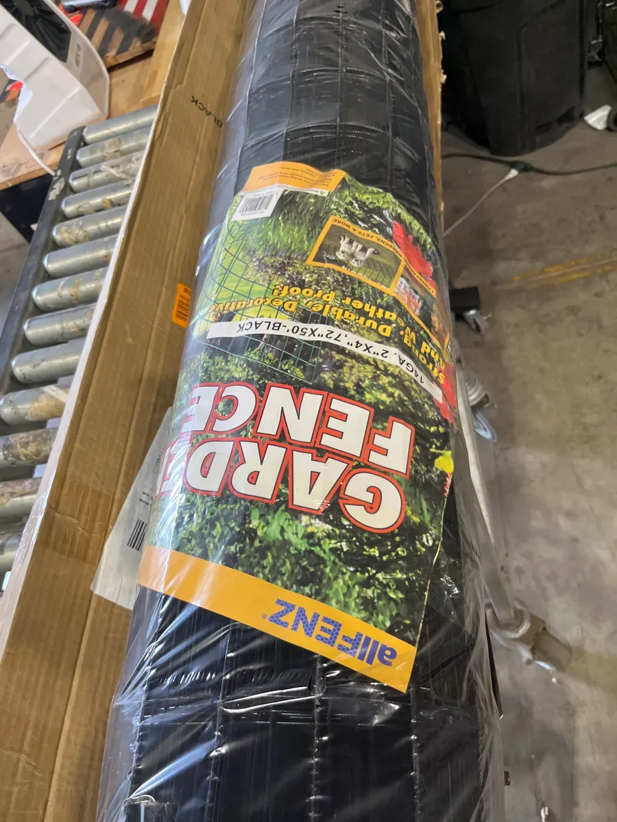 6 ft. x 50 ft. 14-Gauge Black PVC-Coated Welded Wire - image 6