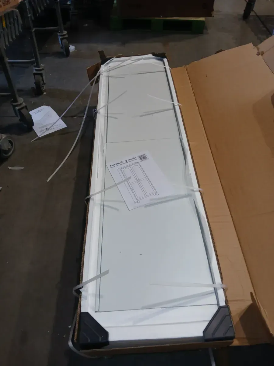 White 70.87 in. Tall Metal Accent Storage Cabinet File Cabinet with 4 Adjustable Shelves for Home, Office, Garage - image 2