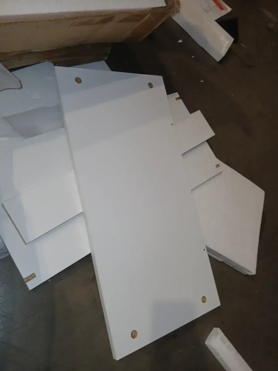 VEVOR Kitchen Pantry Cabinet, 60" Tall Food Pantry Storage Cabinet, 110LBS Freestanding Storage Cabinet Cupboard with 3 Shelves(2 Adjustable), Engineered Wood Utility Pantry for Kitchen, Dining Room - image 4