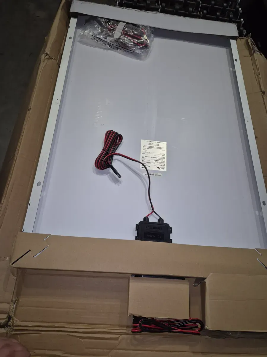 110-Watt Polycrystalline Solar Panel with 300-Watt Power Inverter and 11 Amp Charge Controller - image 4