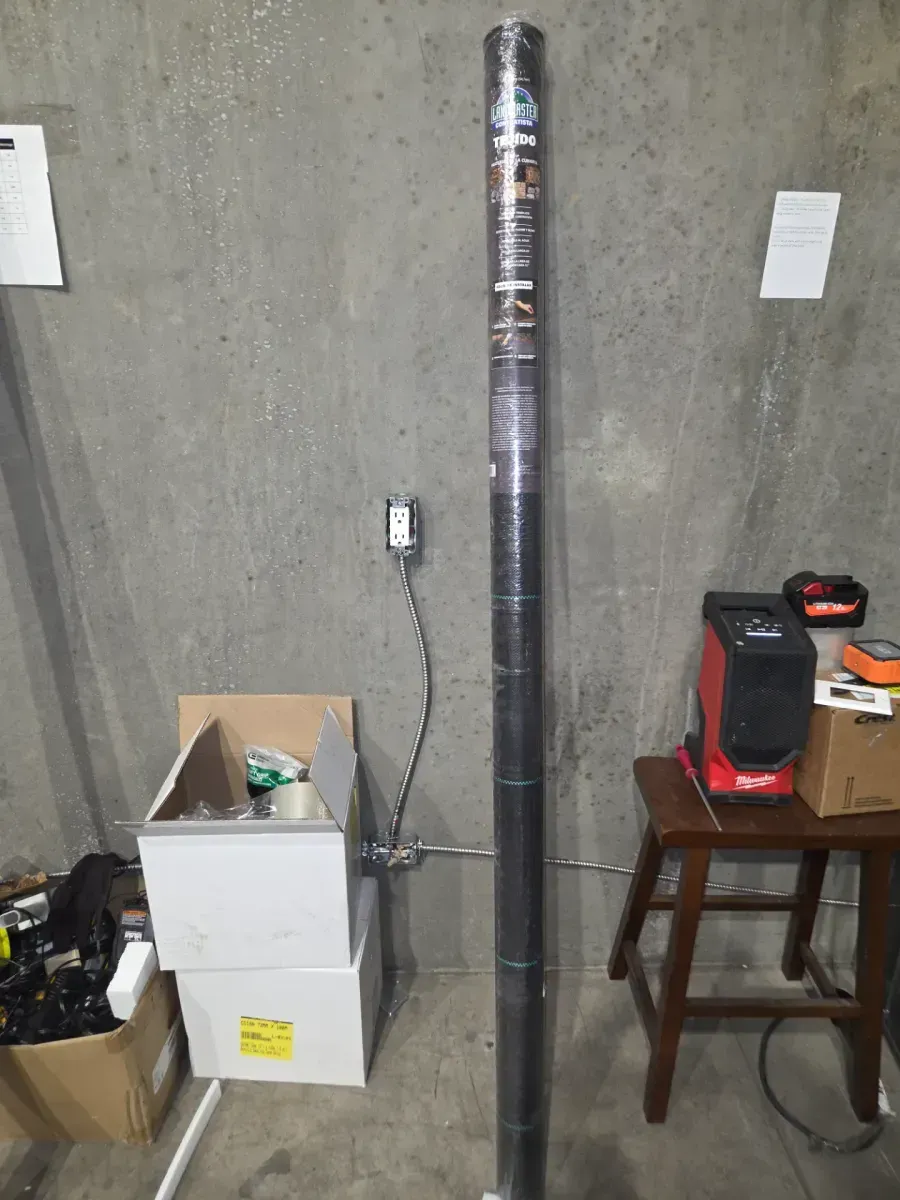 6 ft. x 100 ft. Woven Contractor Ground Cover Weed Barrier Landscape Fabric, Heavy Duty, Commercial Grade - image 3