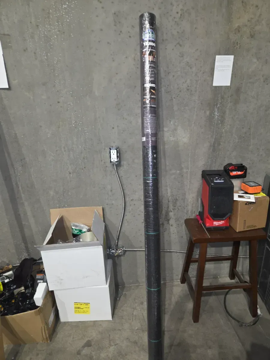 6 ft. x 100 ft. Woven Contractor Ground Cover Weed Barrier Landscape Fabric, Heavy Duty, Commercial Grade - image 2