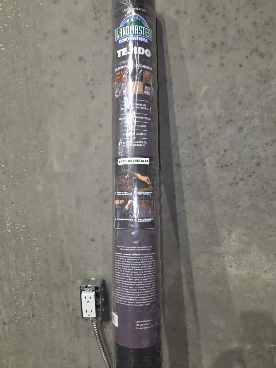 6 ft. x 100 ft. Woven Contractor Ground Cover Weed Barrier Landscape Fabric, Heavy Duty, Commercial Grade - image 4